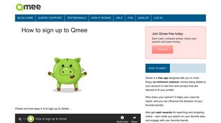 How to sign up to Qmee - Qmee Blog