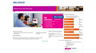 Welcome to Reliance Communications