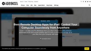Best Remote Desktop Apps for iPad: Control Your Computer ...