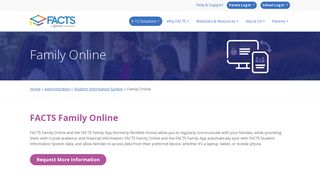 Family Online - FACTS Management