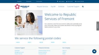 Republic Services in Fremont, California