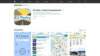 RV Parky - Parks & Campgrounds on the App Store - iTunes - Apple