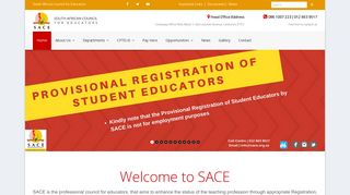 SACE | South African Council for Educators