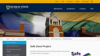 Safe Zone Project - Murray State University