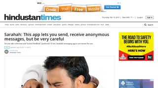 Sarahah: This app lets you send, receive anonymous messages, but ...