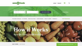 How it Works - Save-On-Foods