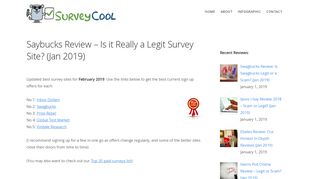 Saybucks Review – Is it Really a Legit Survey Site? (Jan 2019)