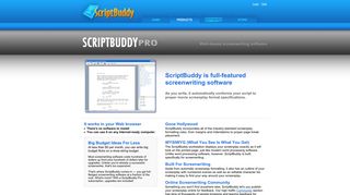 ScriptBuddy - Screenwriting Products