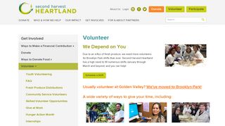 Volunteer - Second Harvest Heartland