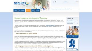 Securex, a reliable, specialised partner for your payroll administration ...