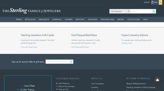 sterling family of jewelers stores