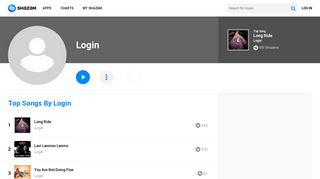 LOGIN - Lyrics, Playlists & Videos | Shazam