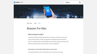 Shazam for Mac – Shazam Help