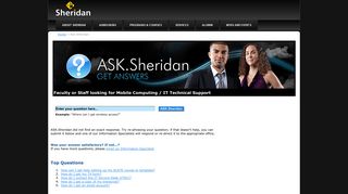 How do I access my email? - Ask Sheridan - Get Answers