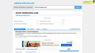 shop.hrimaging.com at WI. HR Imaging Partners - School Photography