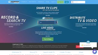 SnapStream: Record, Search, Clip & Share - Enterprise TV ...