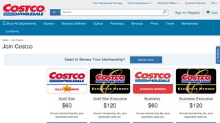 Membership - Costco Wholesale