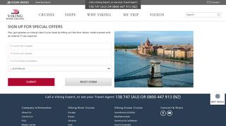 Viking® River Cruises | Sign Up for Special Offers