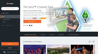 The Sims™ 3 Starter Pack for PC/Mac | Origin