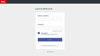 Login to which.co.uk | Discover Best Buys & Don't Buys