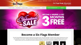 Membership | Six Flags Magic Mountain
