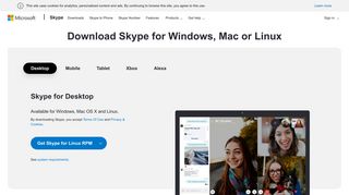 Download Skype for Desktop | Available for Windows, Mac and Linux