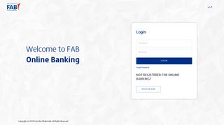 SmartNet Login - FAB - First Gulf Bank