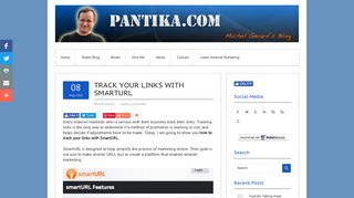 Track your Links with SmartURL - Pantika.com