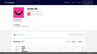 Smile UK Reviews | Read Customer Service Reviews of smile.co.uk