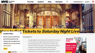 How to Get Tickets to Saturday Night Live | NYCgo - NYCgo.com