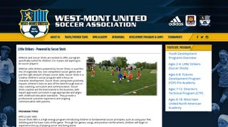 Little Strikers - Powered by Soccer Shots | West Mont United Soccer ...