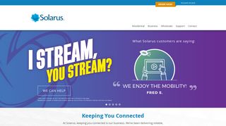 Solarus: High Speed Internet, TV, and Phone