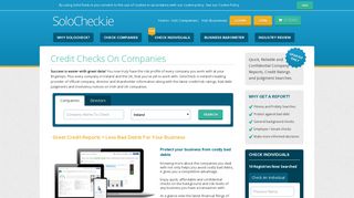 Check Companies - Irish Company Info and Credit Scores - SoloCheck