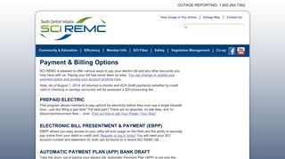 Payment & Billing Options | South Central Indiana REMC