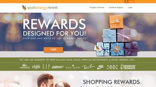 Spark Energy Rewards: Home