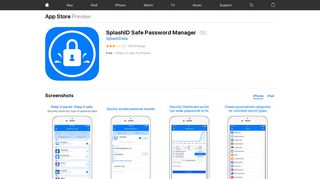 SplashID Safe Password Manager on the App Store - iTunes - Apple