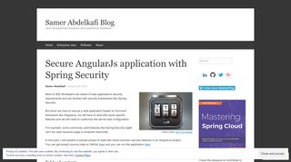 Secure AngularJs application with Spring Security | Samer Abdelkafi ...