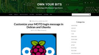 Customize your MOTD login message in Debian and Ubuntu – Own ...