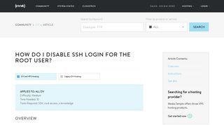 How do I disable SSH login for the root user? - Media Temple