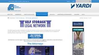 Self Storage Legal Network | Sign In | Learn More