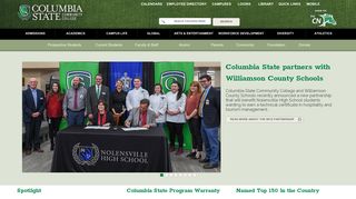 Home - Columbia State Community College