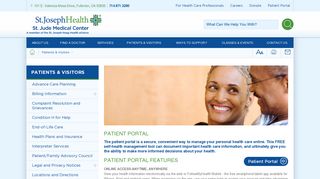 Patient Portal | St. Jude Medical Center