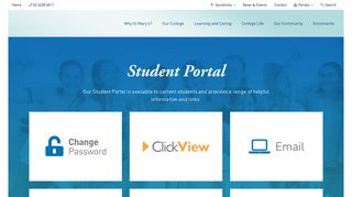 Student Portal - St Mary Star of the Sea College