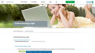 Login & Logout – Online Banking – Bank with Us ... - Standard Chartered