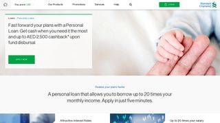 Personal Loans – Standard Chartered UAE