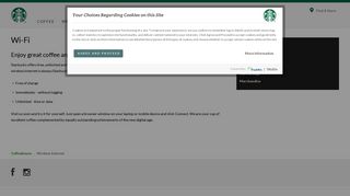 Wireless Internet | Starbucks Coffee Company