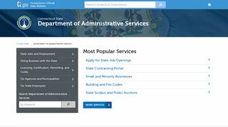 Department of Administrative Services - CT.gov