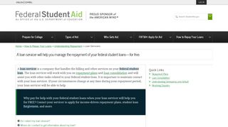 Loan Servicers | Federal Student Aid
