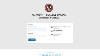 Welcome to Ashworth College Online | Student Portal