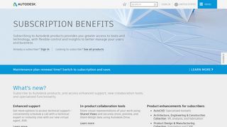 Subscription Benefits | Subscription Software | Autodesk